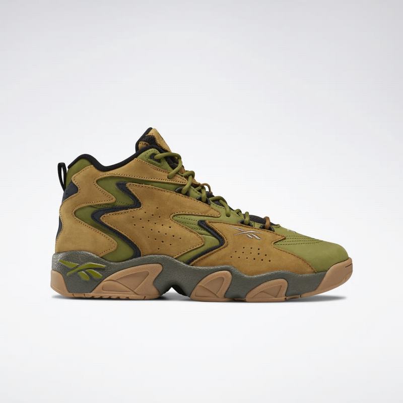 Reebok Atmos X Fly Mobius Basketbalove Tenisky Panske - Zlate/Zelene BH4289SW